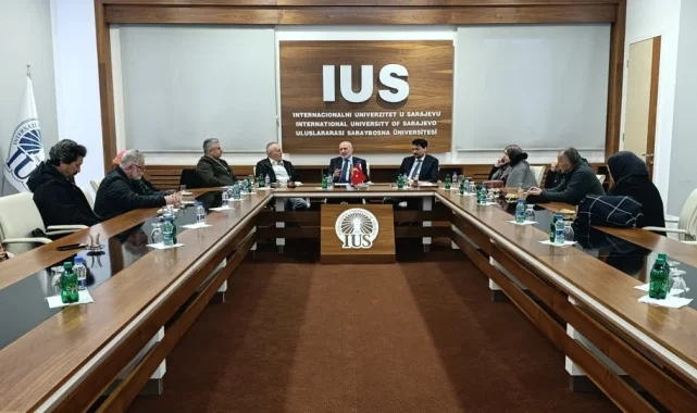Saraybosna'da uluslararası iş ve eğitim iş birliği buluşması