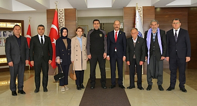 Şehit Gazi Derneğinden İl Emniyet Müdürü Aksoy'a Ziyaret.