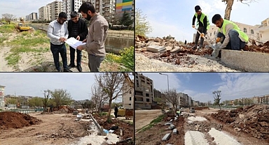 Selde Zarar Gören Parklar Yeniden Yapılıyor