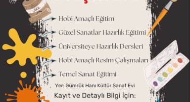 Siverek Belediyesi Resim Kursu Başlıyor