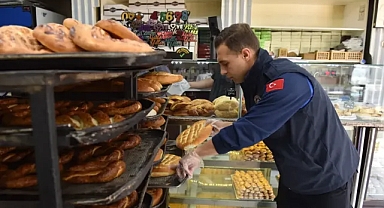 Siverek'te fırın ve unlu mamul işletmeleri denetlendi
