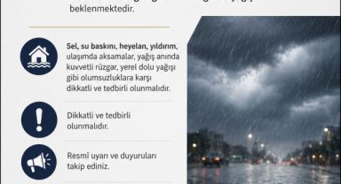 Siverek'te Kuvvetli Yağış ve Sel Uyarısı: Tedbirli Olunması İstendi