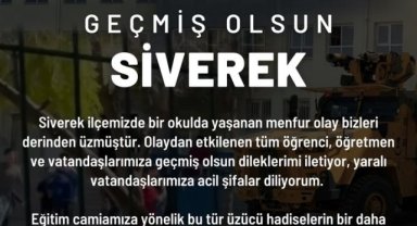 Siverek'te Okulda Yaşanan Üzücü Olay: Viranşehir İlçe Milli Eğitim Müdürü'nden Açıklama