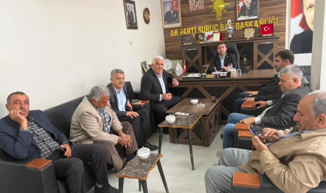 Suruç AK Parti İlçe Başkanı Uçar Halkla Buluştu