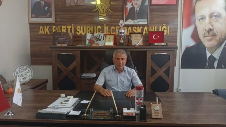 Suruç AK Parti'de Bina Nöbetçisi Hasan Çevik Görevde