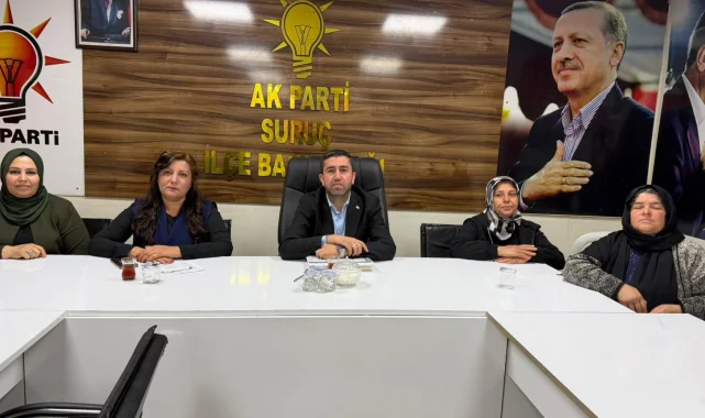 Suruç AK Parti'de Haftalık Olağan İstişare Toplantısı Yapıldı