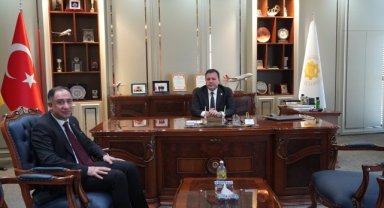 Ticaret İl Müdürü Akbaş'tan Şanlıurfa TSO Başkanı Yetim'e Ziyaret