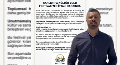 Turizmcilerden Sert Tepki: “Festival İptali Urfa’ya Zarar Verir”