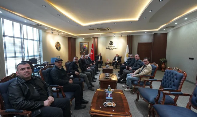 Ünye TSO Heyeti, Şanlıurfa TSO'yu Ziyaret Etti: İş Birliği Fırsatları Değerlendirildi