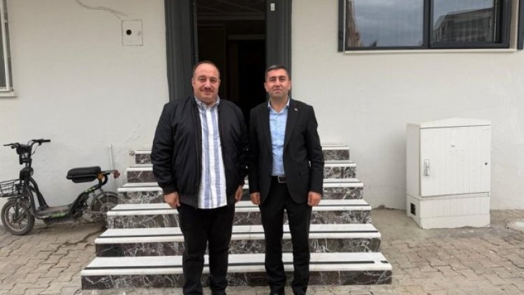 Viranşehir Belediye Başkanı Ekinci, AK Parti Suruç İlçe Başkanı Uçar ile Görüştü