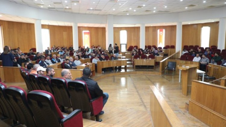 Viranşehir Belediyesi Personeline İş Sağlığı ve Güvenliği Eğitimi Verdi