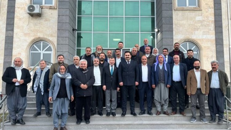 Viranşehir Kaymakamı Kemal Ülkü'den Milletvekili Mehmet Ali Cevheri'ye Ziyaret