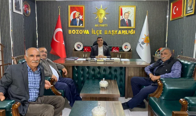 AK Parti Bozova İlçe Başkanı Mehmet Akgün, Yaylak Mahallesi Sakinlerini Ağırladı