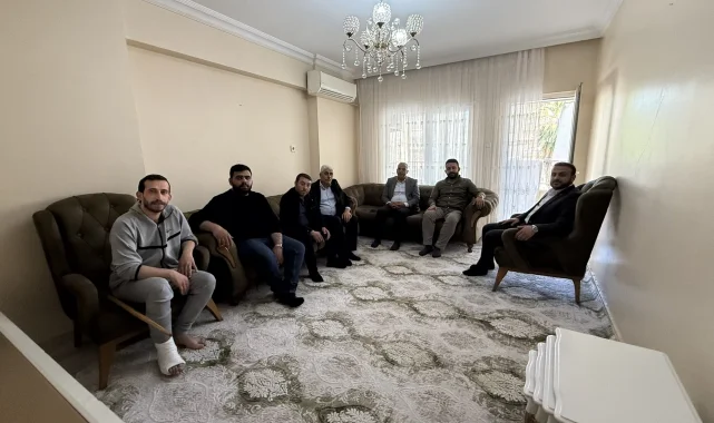 AK Parti Haliliye İlçe Başkanı Bağmancı'dan Mahalle Başkanına Ziyaret