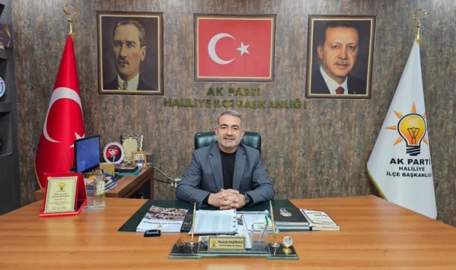 AK Parti Haliliye İlçe Başkanlığı'nda Nöbetçi Üye Mehmet Demir Görevde