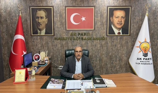 AK Parti Haliliye İlçe Başkanlığı'nda Nöbetçi Üye Mehmet Kurt Görevde