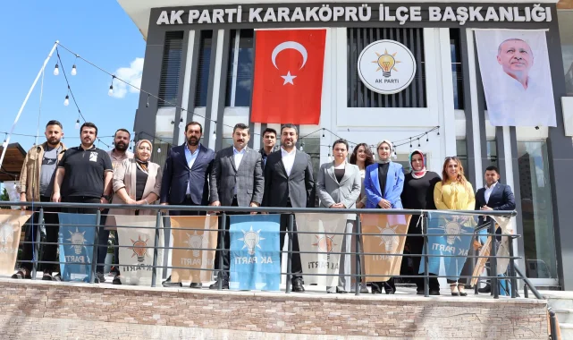 AK Parti Karaköprü İlçe Başkanlığı'ndan TBMM İdari Amiri İbrahim Eyyüpoğlu Ziyareti