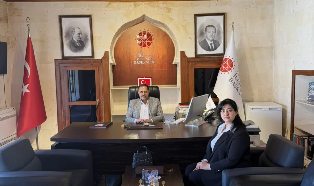 AK Parti Karaköprü Tanıtım Başkanı, İletişim Başkanlığı Bölge Müdürü'nü Ziyaret Etti