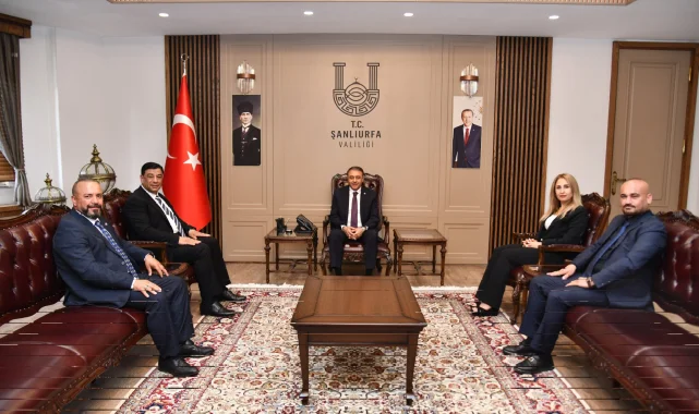 Anavatan Partisi Heyeti, Şanlıurfa Valisi Hasan Şıldak'ı Ziyaret Etti