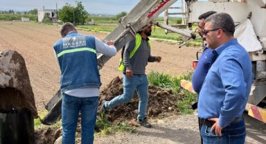 Birecik'te Mezra Mahallesi Enerji Altyapısı Yenileniyor