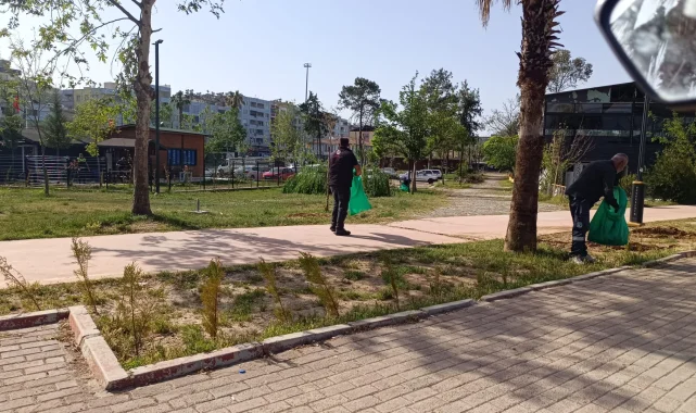 Birecik'te Park ve Bahçeler Müdürlüğü Ekiplerinden Kapsamlı Çalışma