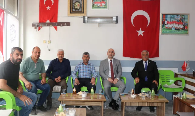 Ceylanpınar Kaymakamı ÇAKAL'dan Aticiler Derneği'ne Ziyaret