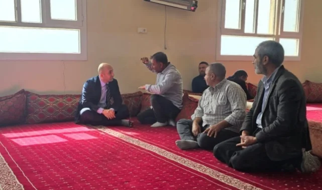 Ceylanpınar Kaymakamı, Elim Kazada Hayatını Kaybeden Miraç İdikurt'un Ailesine Taziye Ziyaretinde Bulundu