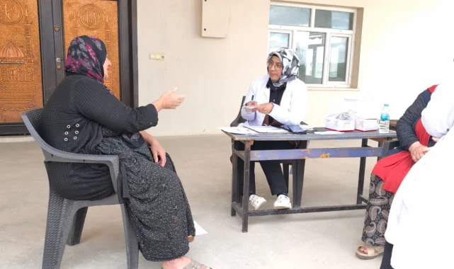 Ceylanpınar'da Kanser Tarama Aracıyla Halk Sağlığı Bilgilendirmesi