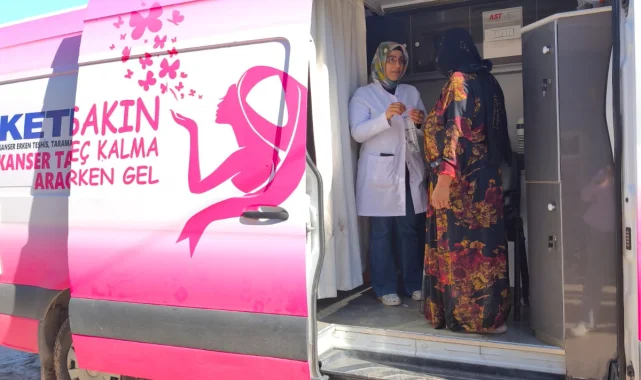 Ceylanpınar'da Mobil Kanser Taraması: Rahim Ağzı ve Kolon Kanseri Bilgilendirmeleri Yapıldı