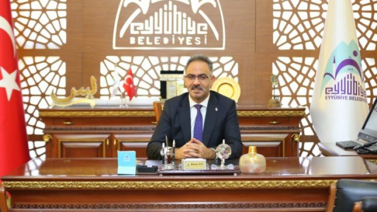 Eyyübiye Belediye Başkanı Kuş'tan 1 Mayıs Mesajı