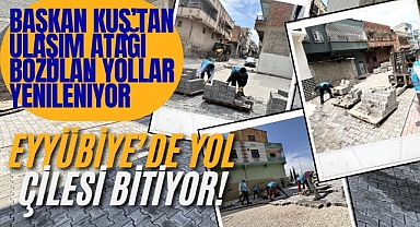 Eyyübiye’de Yol Çalışmaları Takdirle Karşılanıyor
