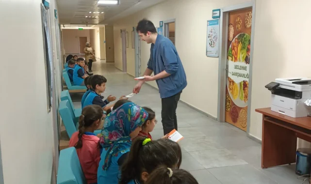 Eyyübiye'de Çölyak Farkındalığı İçin Okullarda ve Sağlık Kuruluşlarında Etkinlikler Düzenlendi