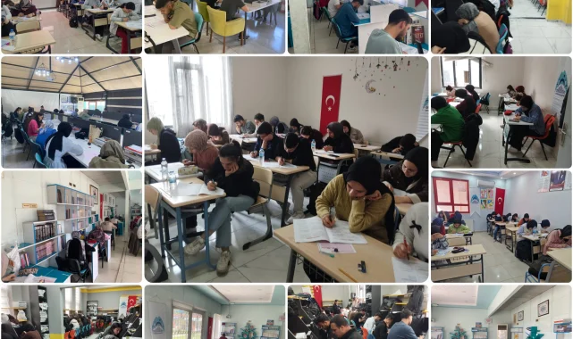 Eyyübiye'de Gençlik Merkezlerinde AYT Deneme Sınavları Başladı
