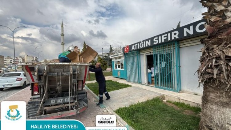 Haliliye Belediyesi Sıfır Atık ve İklim Değişikliği Müdürlüğü ile Çevreyi Koruyor