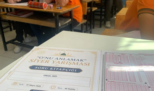 Haliliye'de Ortaokullar Arası Siyer Yarışması Eleme Turu Heyecanı