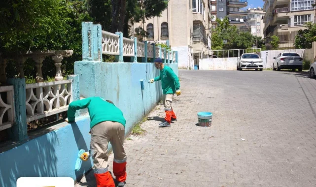 Haliliye'de Parklar Renkleniyor: Arap Hoca Parkı'nda Duvar Boyama Çalışmaları