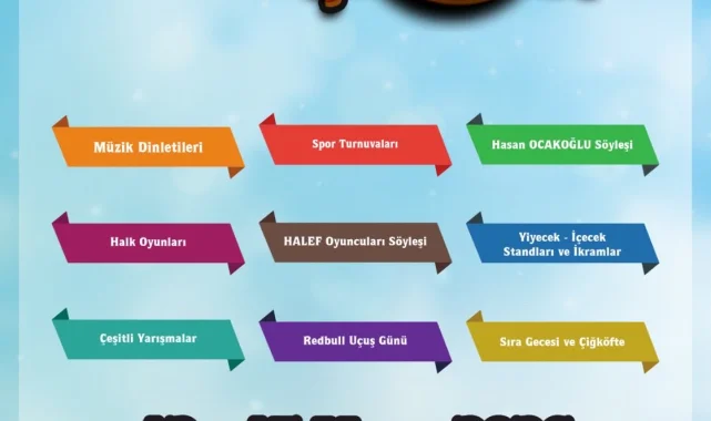 Harran Üniversitesi Bahar Şenlikleri Öğrencileri Bekliyor