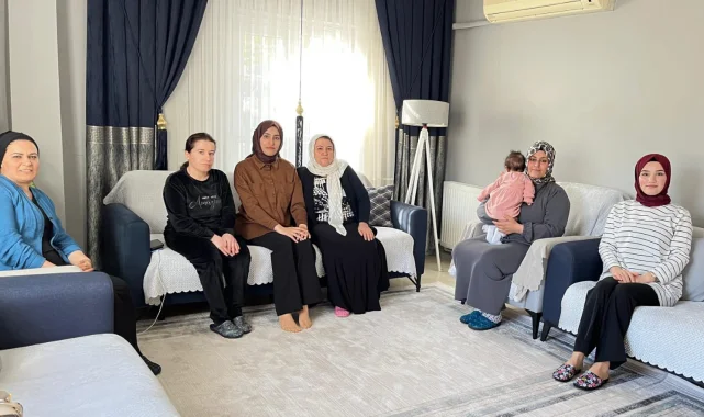 Hilvan AK Parti Kadın Kolları'ndan Bayık Ailesine Ziyaret