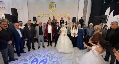 Hilvan Eşbaşkanı Serhan Çolak, Çolak ve Bakay Ailelerinin Düğün Törenine Katıldı