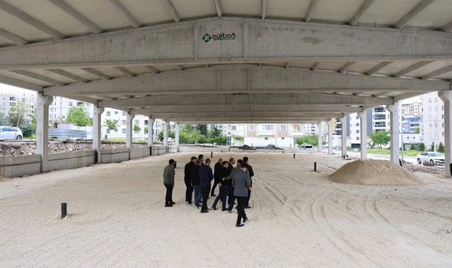 Karaköprü'de Yeni Semt Pazarı İnşaatı Tamamlanıyor
