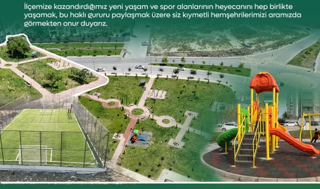 Karaköprü'ye 18 Yeni Park ve 5 Semt Sahası Kazandırılıyor