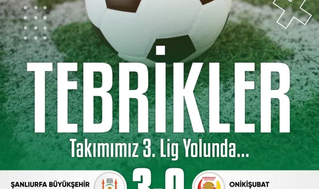 Şanlıurfa Büyükşehir Belediyespor Play-Off'ta Rakibini 3-0 Yenerek Üst Tura Yükseldi