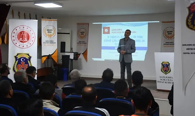 Şanlıurfa Cezaevi’nde çölyak eğitimi