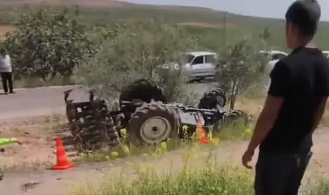 Şanlıurfa’da traktör faciası: 1 ölü, 3 yaralı