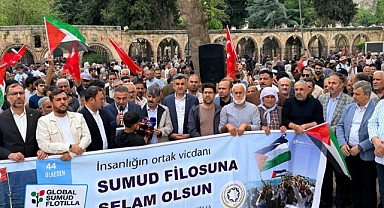 Şanlıurfa STK'lardan Gazze Ve Yardım Filosuna Yönelik Müdahaleye Tepki