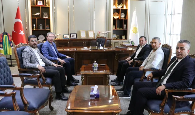 Şanlıurfa TSO Başkanı Yetim, SUTAD Heyeti ile Su Tasarrufu Konusunda Görüşüldü