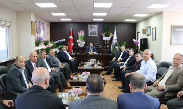 Şanlıurfa TSO'dan Esnaf ve Sanatkarlar Odaları Birliği Başkanı'na Ziyaret
