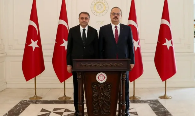 Şanlıurfa Valisi Hasan Işıldak, Ankara Valisi Yakup Canbolat'ı Ziyaret Etti