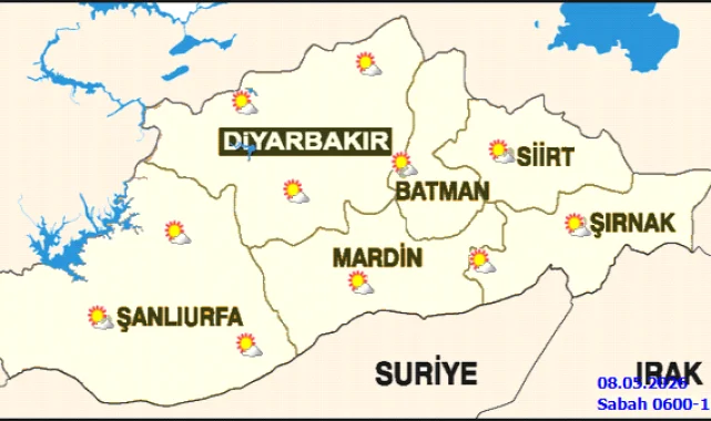 Şanlıurfa'da 5 Günlük Hava Tahmini: Sıcaklıklar Artıyor