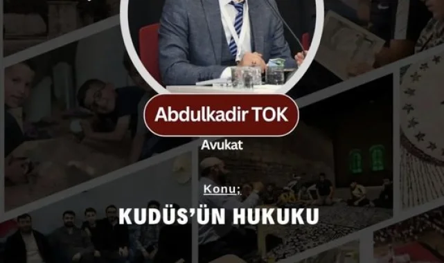 Şanlıurfa'da Avukat Abdulkadir Tok ile Sohbet Etkinliği Düzenleniyor